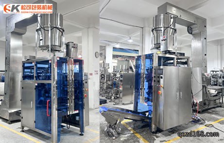 全自动5公斤冰块包装机量杯转盘图片
